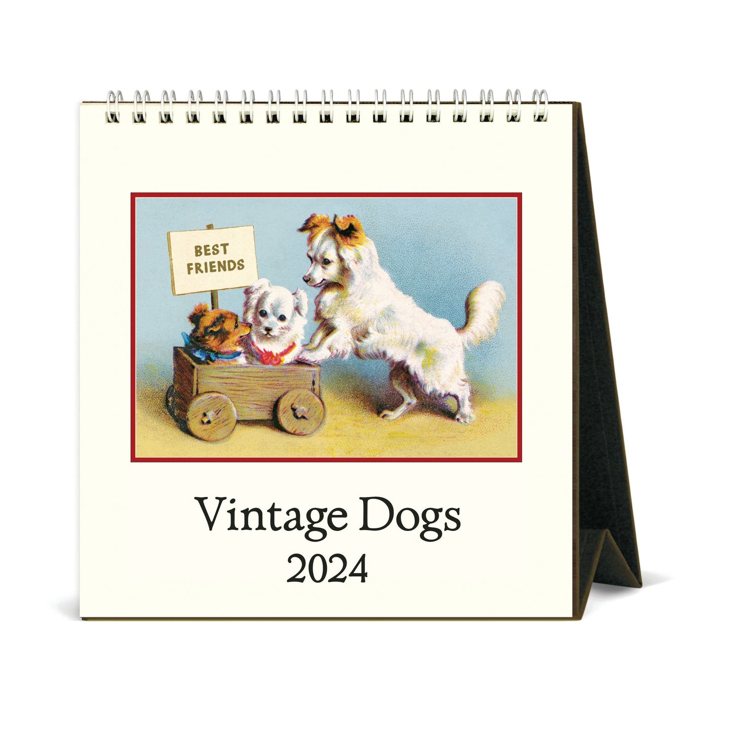 Cavallini & Co. 2024 Desk Calendar - Dogs