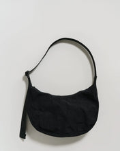 Load image into Gallery viewer, Baggu Medium Nylon Crescent Bag - Black
