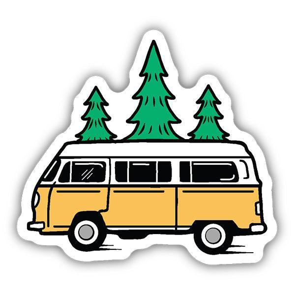 Bus and Trees/ND Sticker