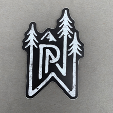 Load image into Gallery viewer, PNW Mountain and Tree Sticker
