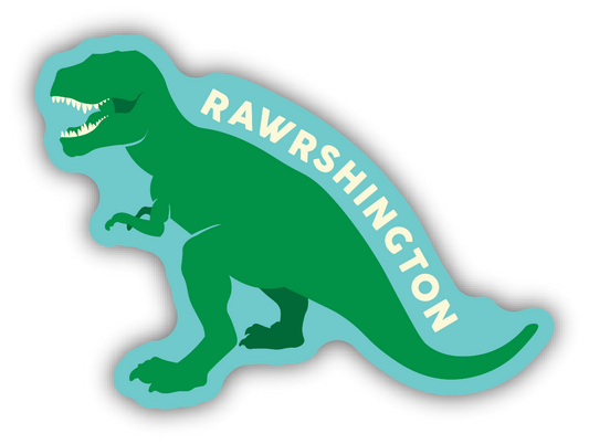 Rawrshington ND/ Tyrannosaurus Rex Sticker