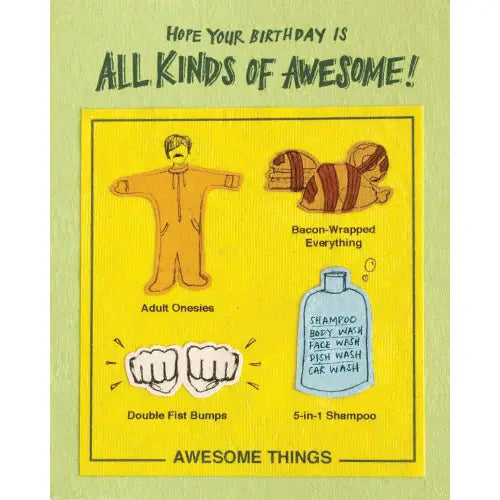All Kinds Of Awesome Card
