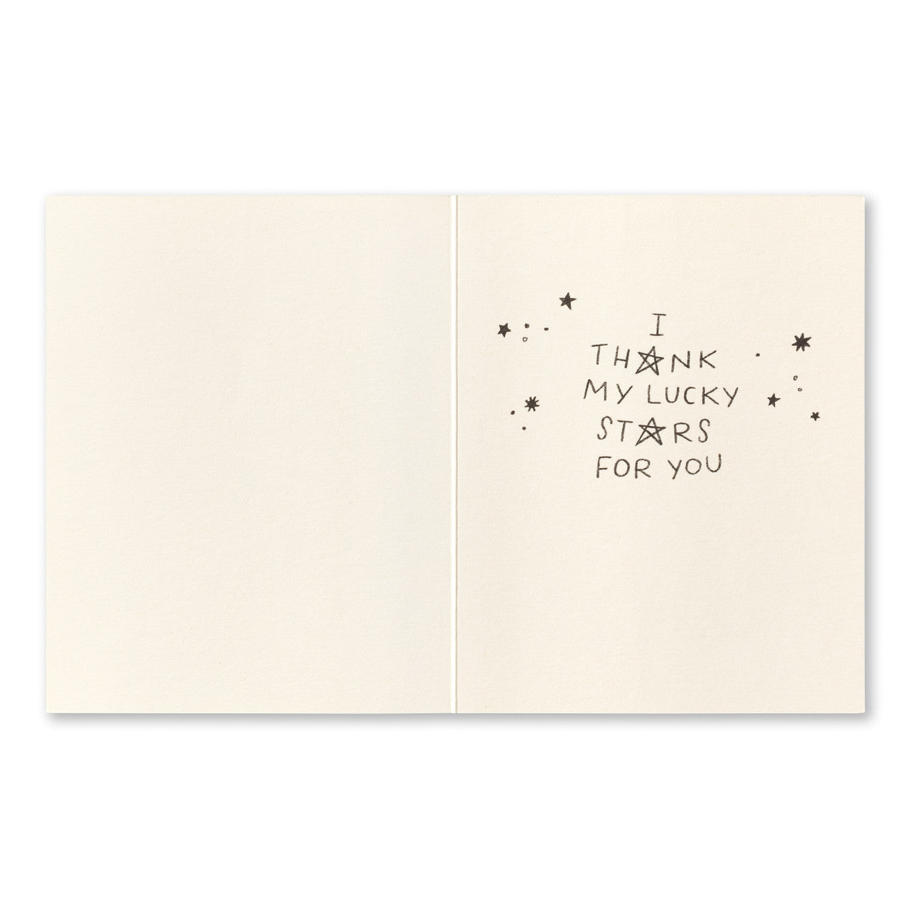 LM Card - Thank My Lucky Stars for You