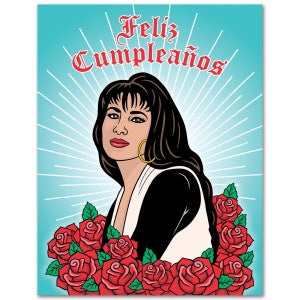 Selena Feliz Cumpleaños Card