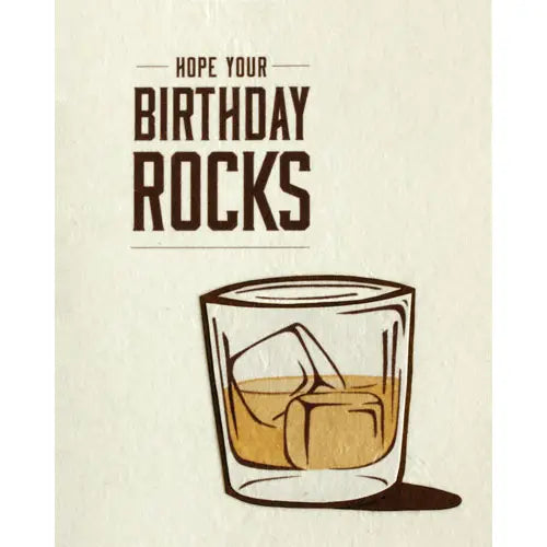 Birthday Rocks Card