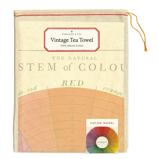 Cavallini & Co. Tea Towel - Color Wheel