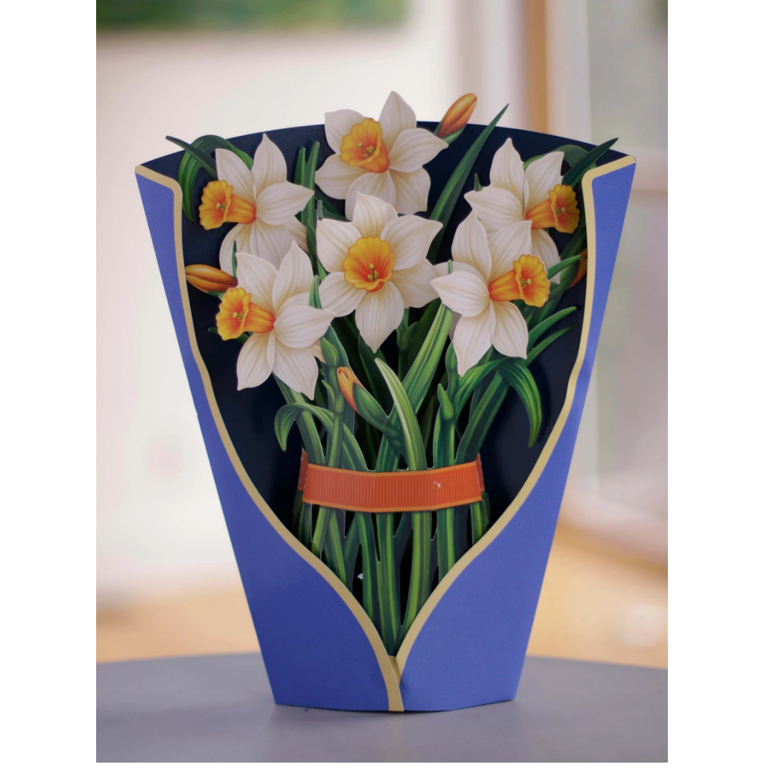 Fresh Cut Paper English Daffodils