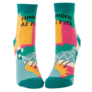 Mindful As Fuck Ankle Socks