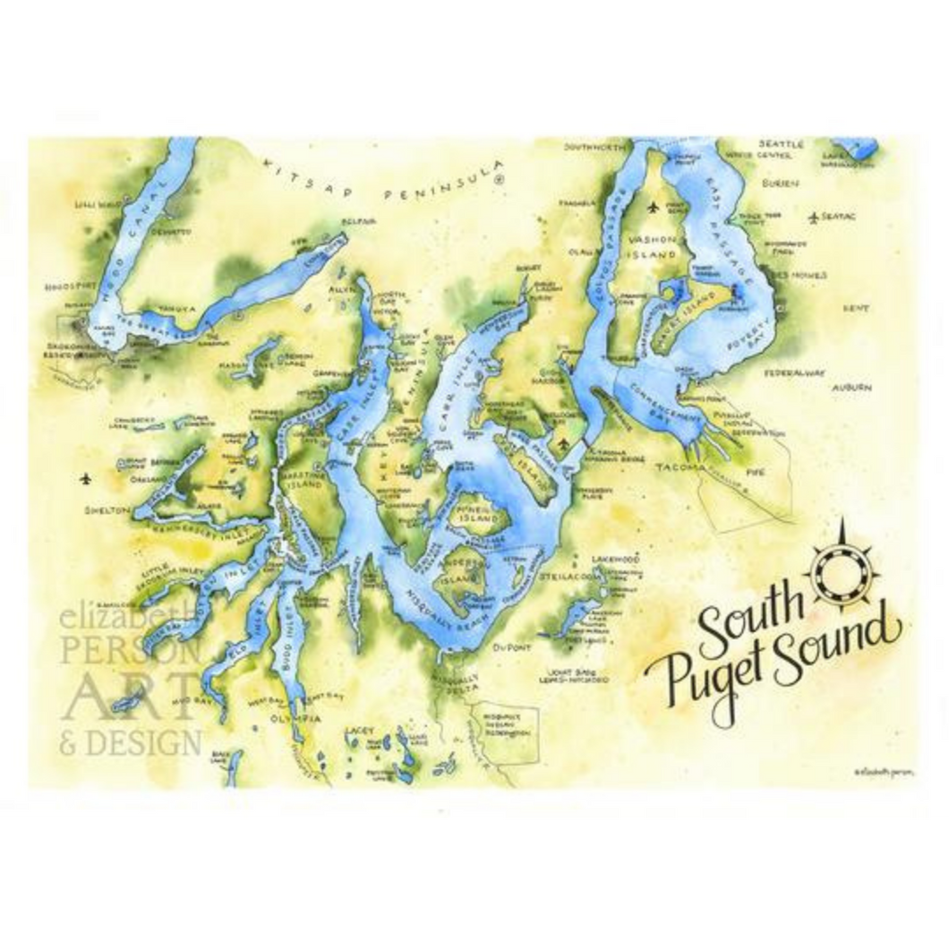 South Puget Sound Print