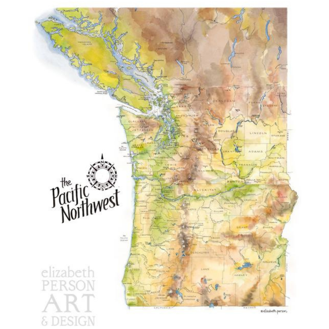 Pacific Northwest Print