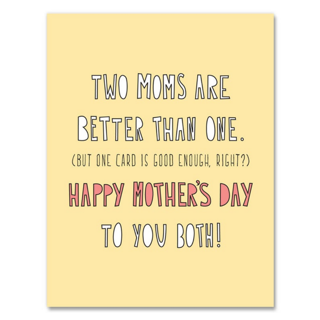 Two Moms One Card