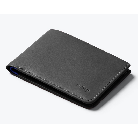 Bellroy The Low Wallet - Charcoal & Cobalt