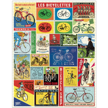 Load image into Gallery viewer, Cavallini &amp; Co. 1000 Piece Puzzle - Bicycles
