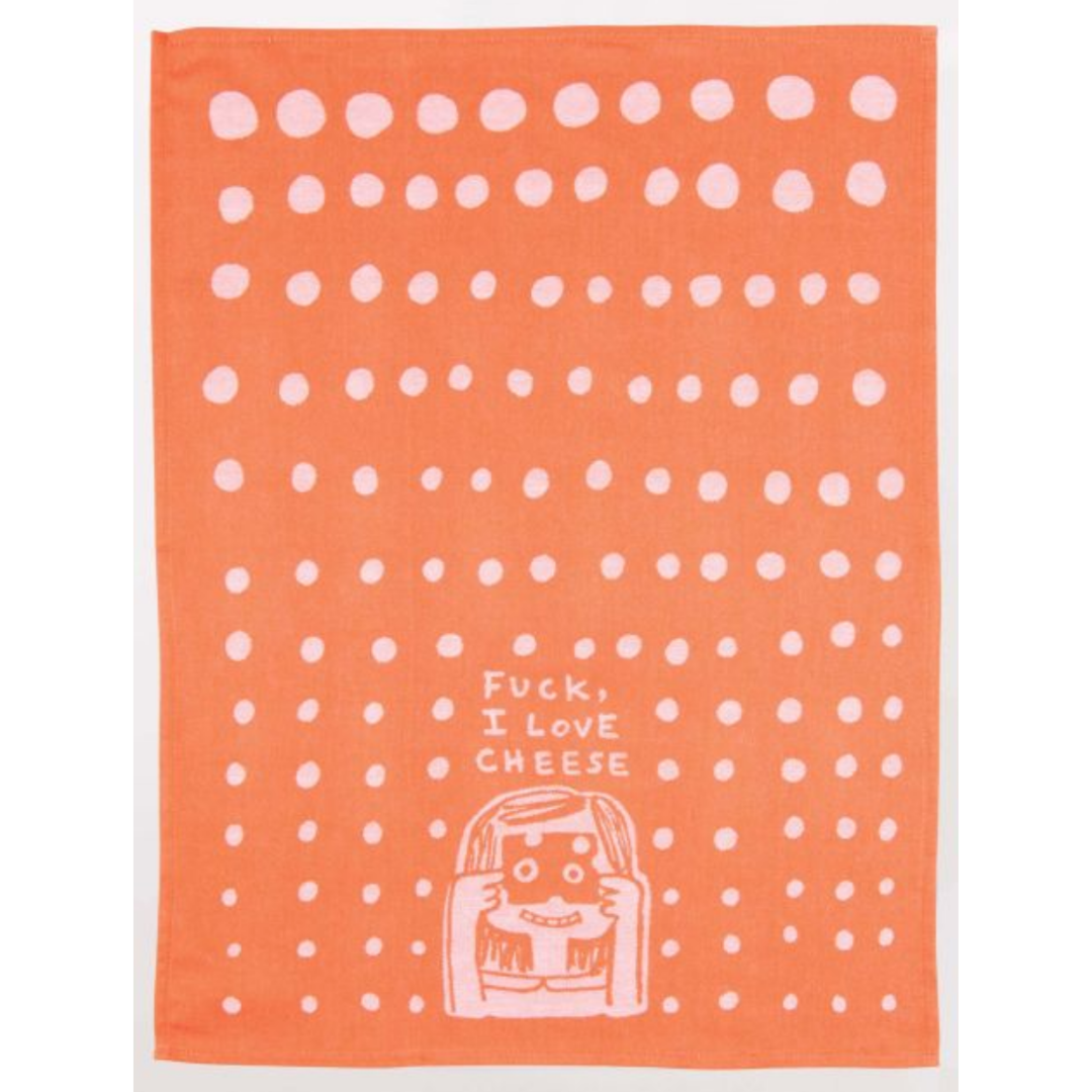 F*ck, I Love Cheese Dish Towel