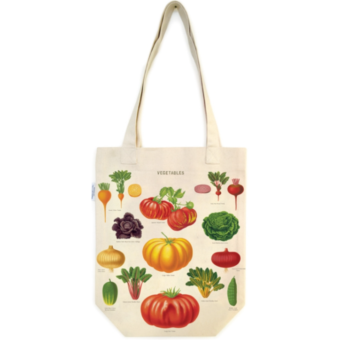 Cavallini & Co. Tote Bag - Vegetable Garden
