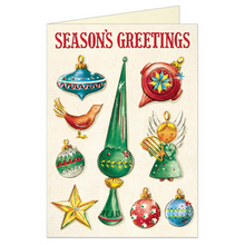 Load image into Gallery viewer, Cavallini &amp; Co. Boxed Note Cards - Christmas Ornaments
