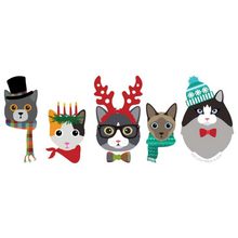 Load image into Gallery viewer, Holiday Cat Characters Mug
