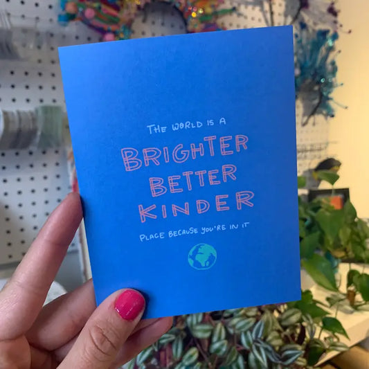 Better Brighter Kinder World Card