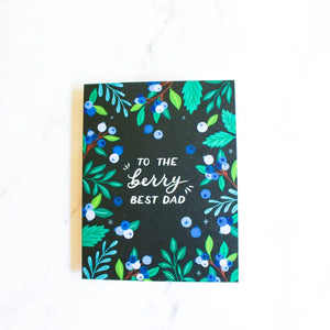 Berry Best Dad Card