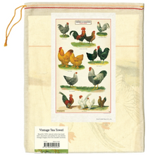 Load image into Gallery viewer, Cavallini &amp; Co. Tea Towel - Chickens
