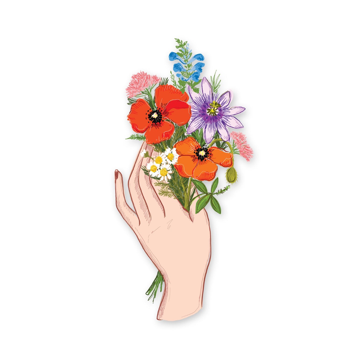 Wild Bouquet Sticker
