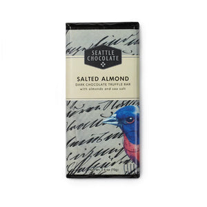 Salted Almond Dark Chocolate Bar