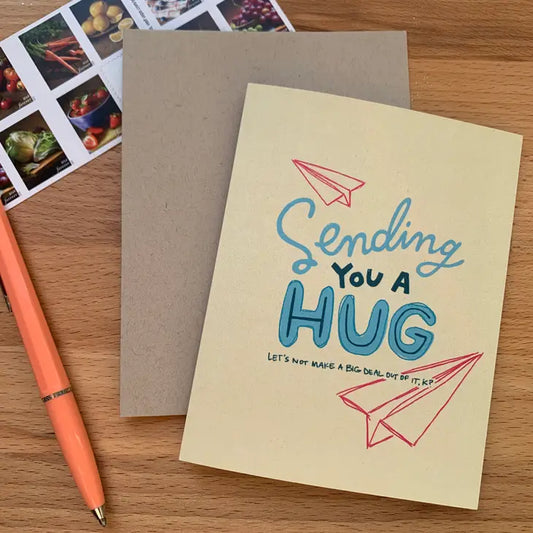 Sending You A Hug Card