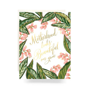 Ginger Blossom Motherhood Card