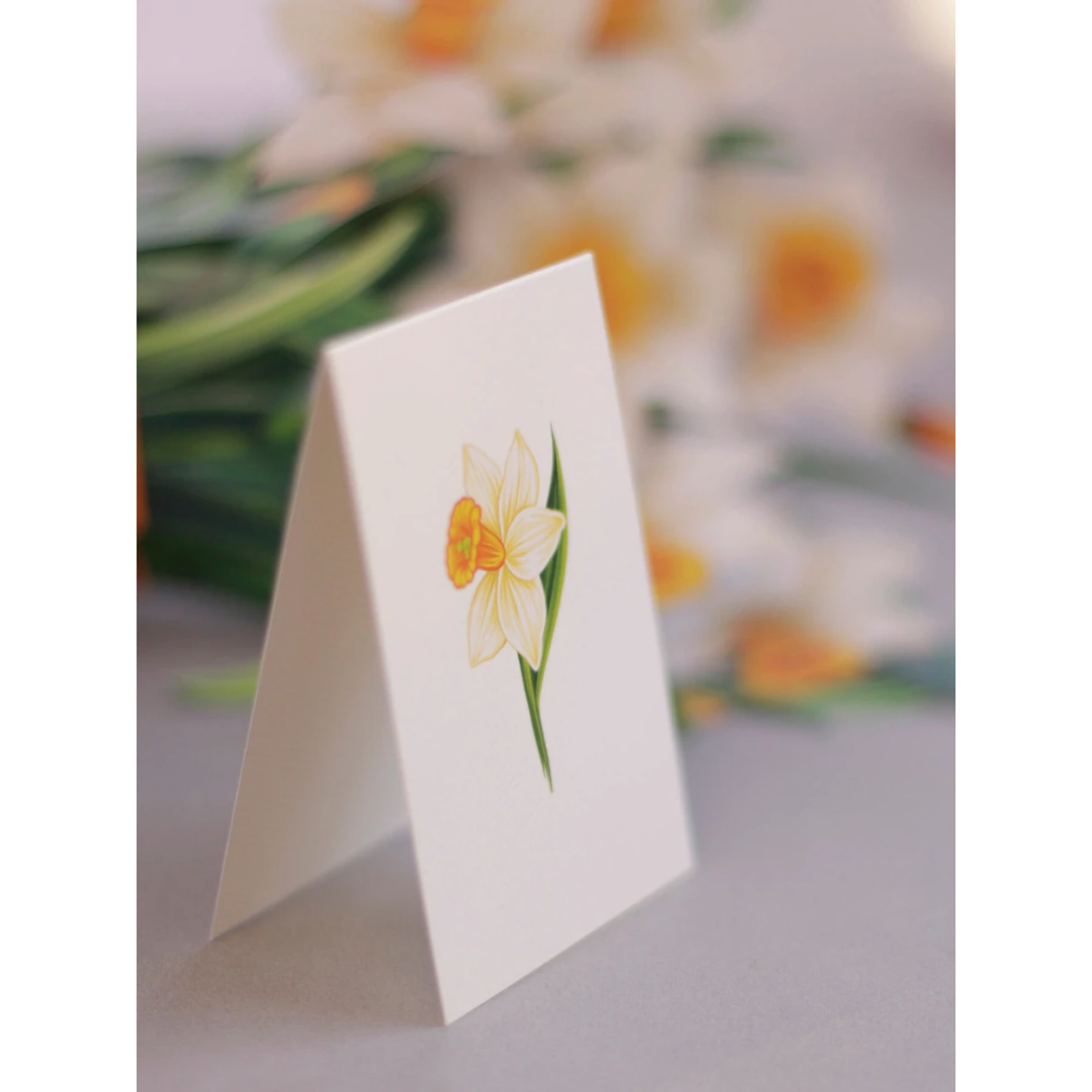 Daffodils FreshCut Paper Card