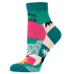 Mindful As Fuck Ankle Socks