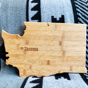 Tacoma Heart Cutting Board