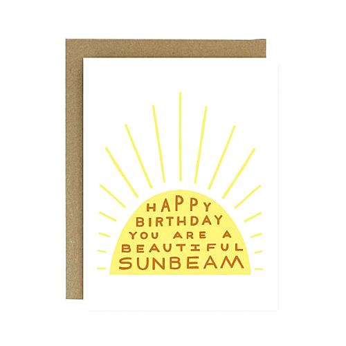 Birthday Sunbeam Card