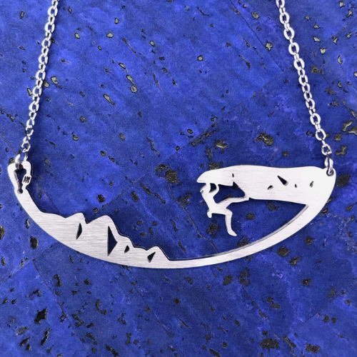 In The Woods Necklace - Climber