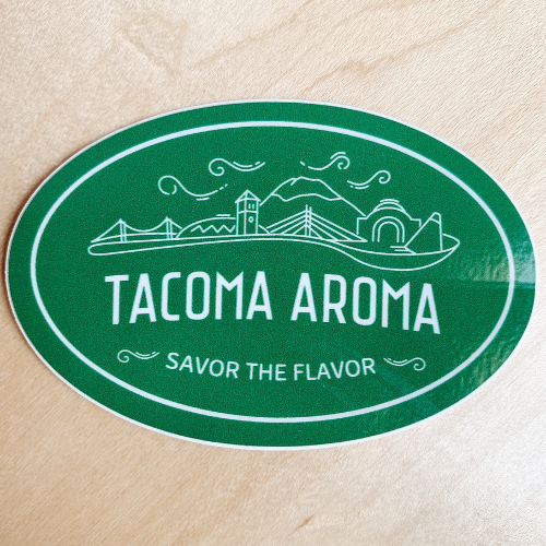 Tacoma Aroma Flavor Sticker