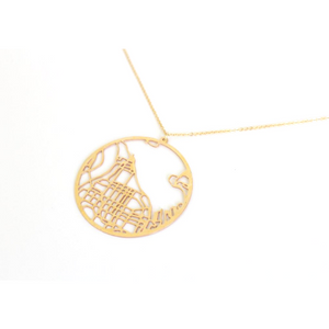 Gold Tacoma Necklace