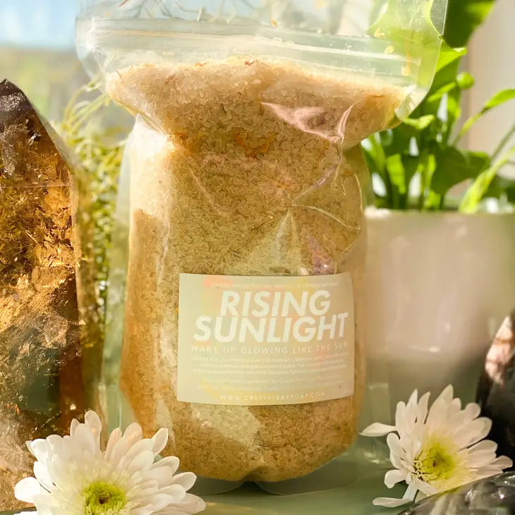 Rising Sunlight - 30oz Crystal Infused Bath Salt