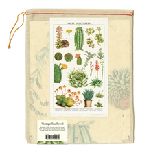 Load image into Gallery viewer, Cavallini &amp; Co. Tea Towel - Succulents
