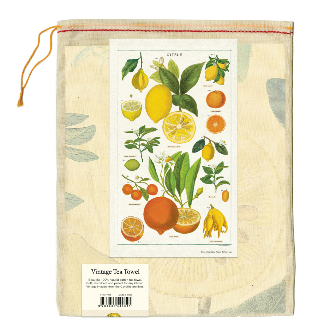 Cavallini & Co. Tea Towel - Citrus