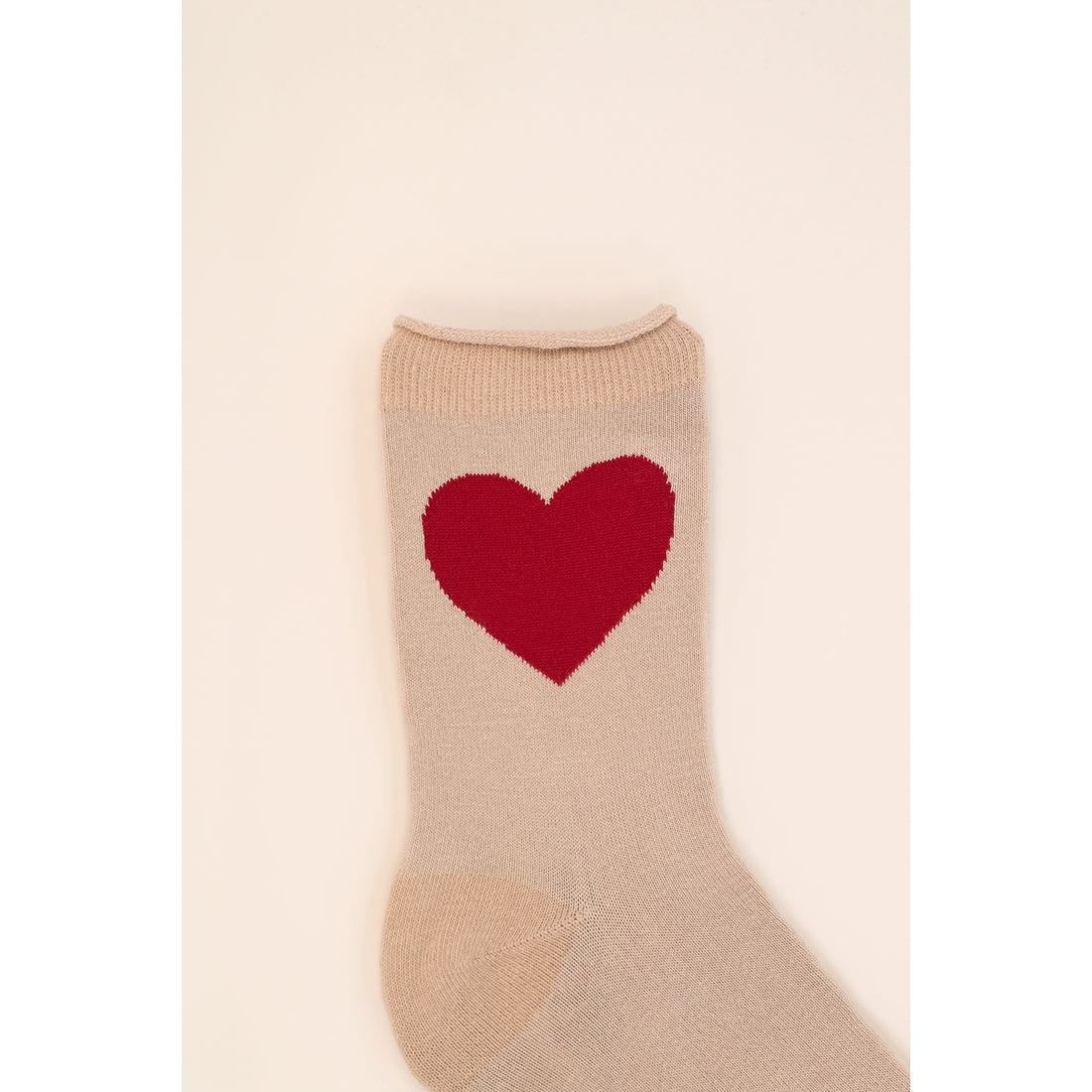 You Have My Heart Ankle Socks - Vanilla