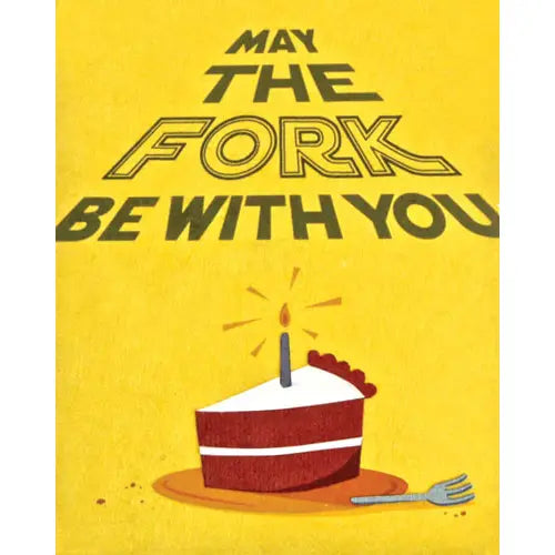 Fork Be With You Card