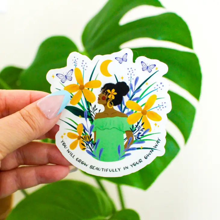 Grow Your Own Way Sticker