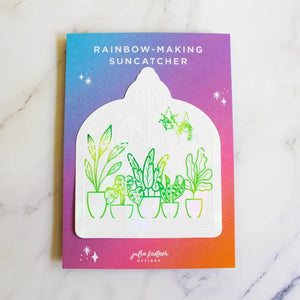 Keep Growing Rainbow Making Suncatcher Sticker