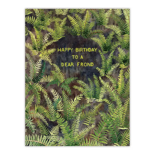 Happy Birthday to a Dear Frond Card