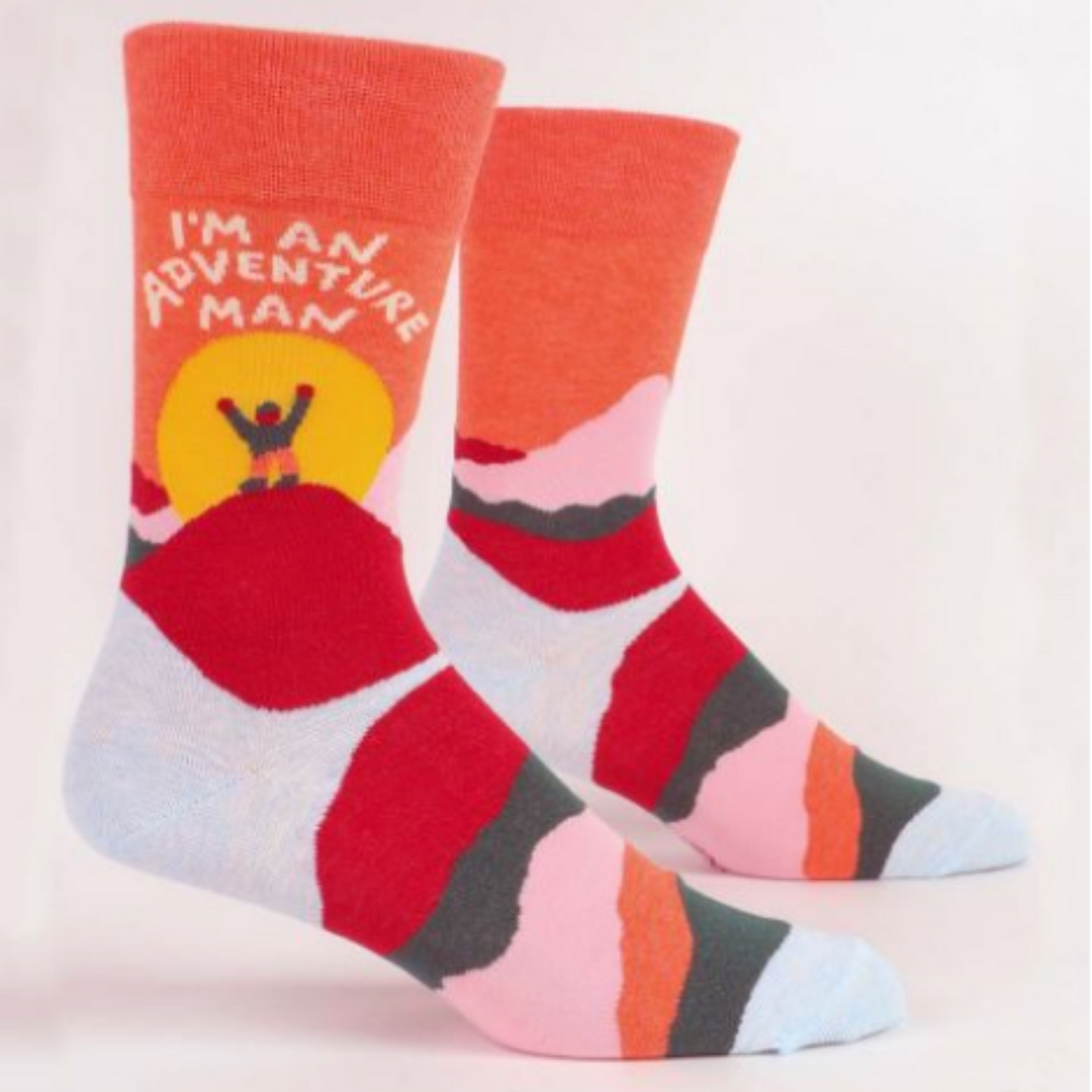Adventure Man Men's Socks