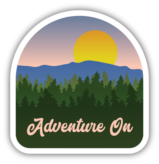 Adventure on Arch Sticker