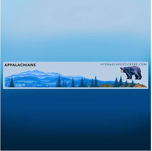 Hydrascape Miniscape Sticker - Appalachians