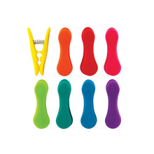 Load image into Gallery viewer, Rainbow Bag Clips Set of 8
