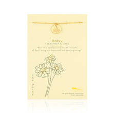 Load image into Gallery viewer, Birth Month Flower Necklace - Daisy (April)
