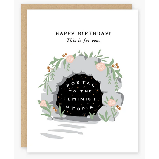 Birthday Portal Card