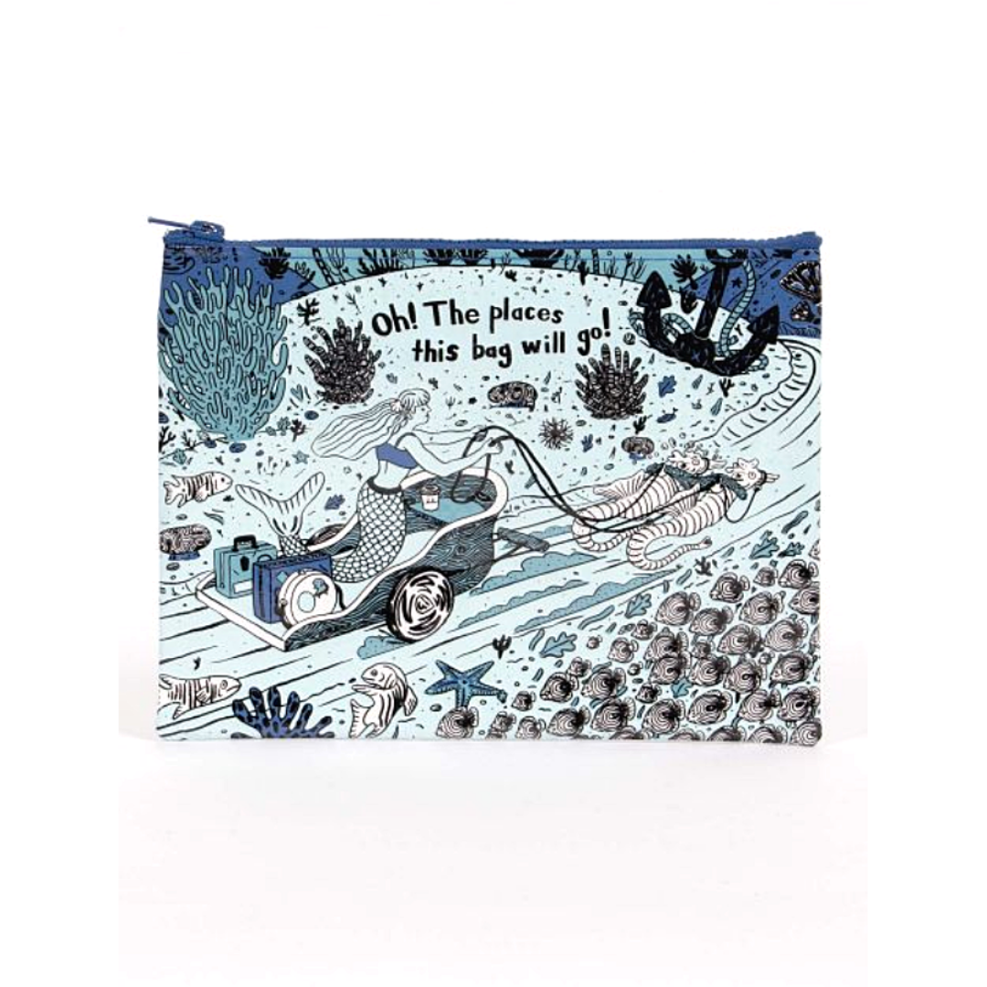 Oh! The Places Zipper Pouch